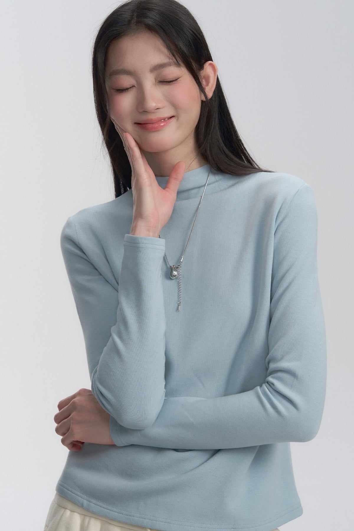 Velvet Puff Base Layer Top
