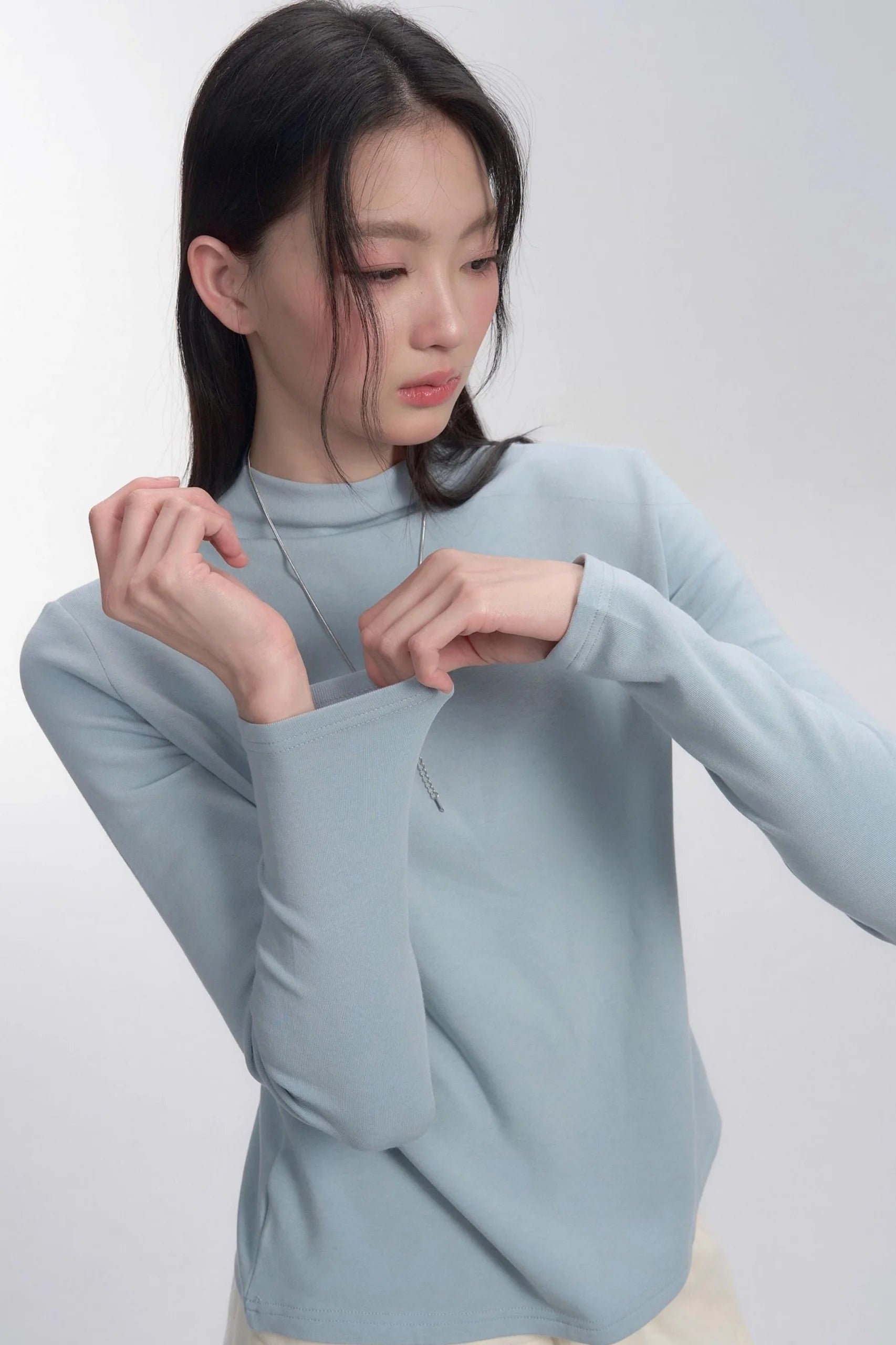 Velvet Puff Base Layer Top