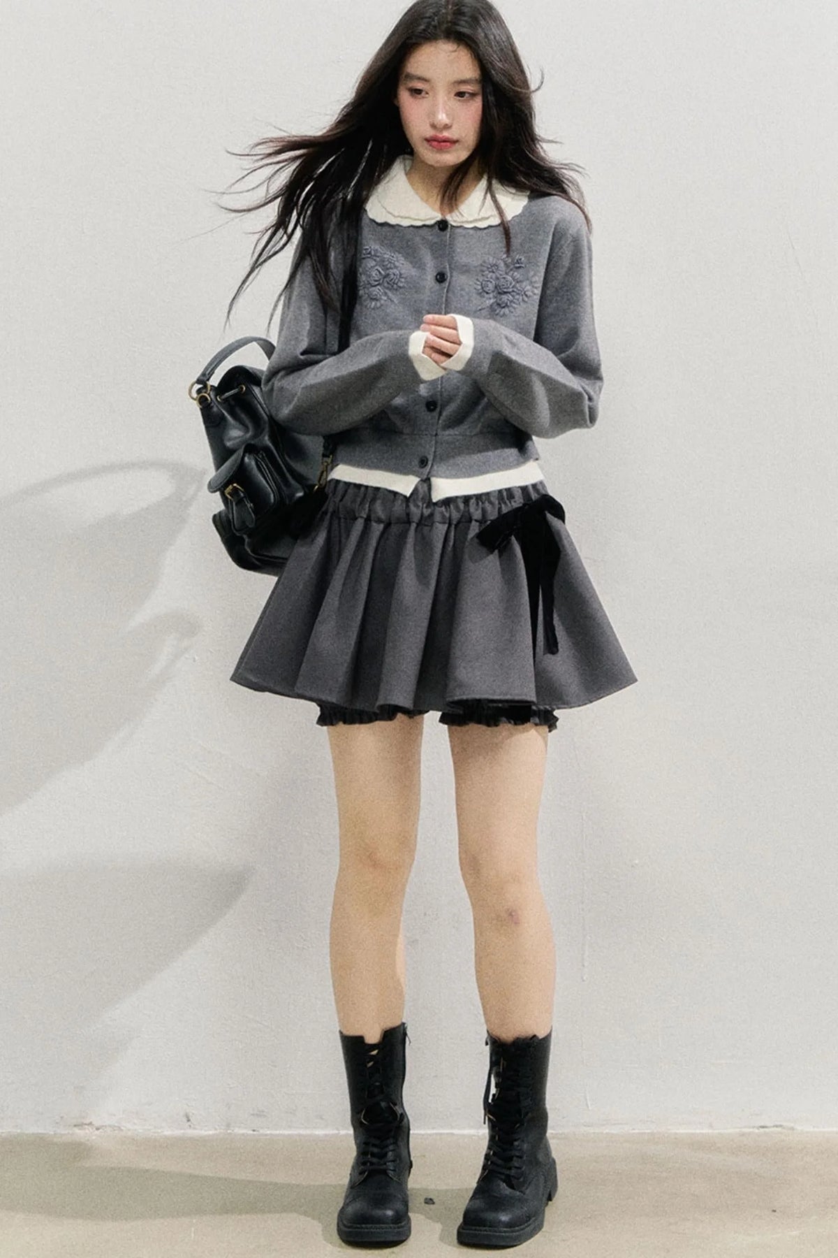 Velvet Puffy Skirt