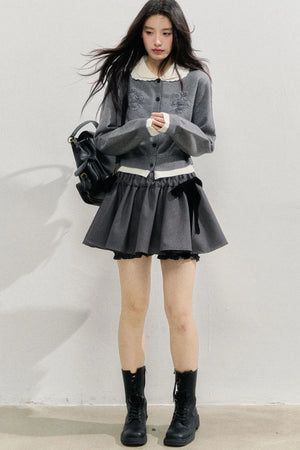Velvet Puffy Skirt