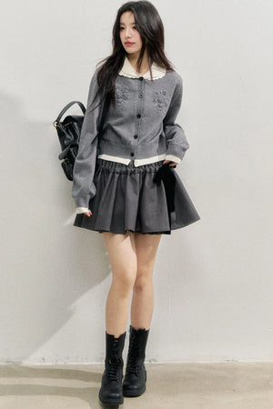 Velvet Puffy Skirt
