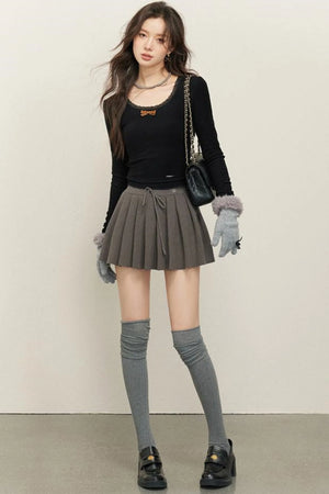Velvet Ribbon Shirt
