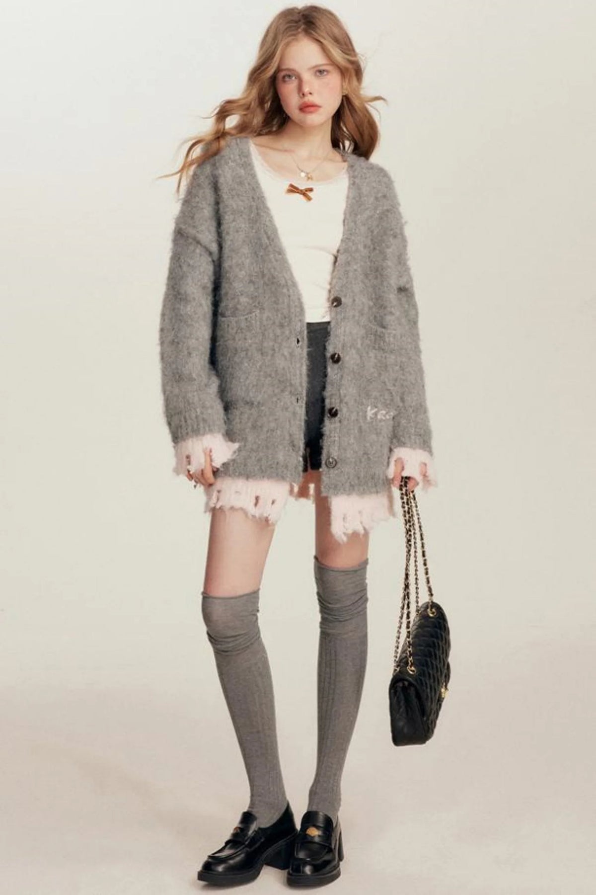 Velvet Ribbon Shirt
