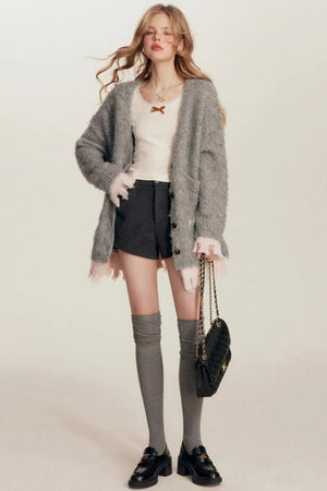 Velvet Ribbon Shirt