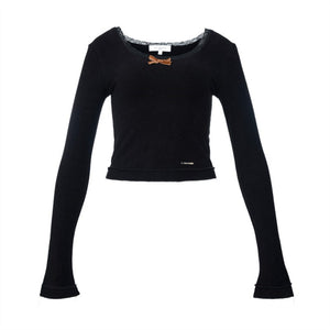 Velvet Ribbon Shirt