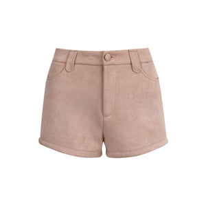 Velvet Rose Snowflake A-Line Shorts