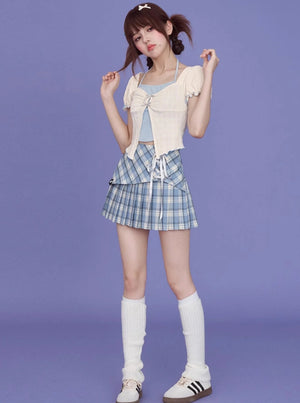Versatile Blue White Top