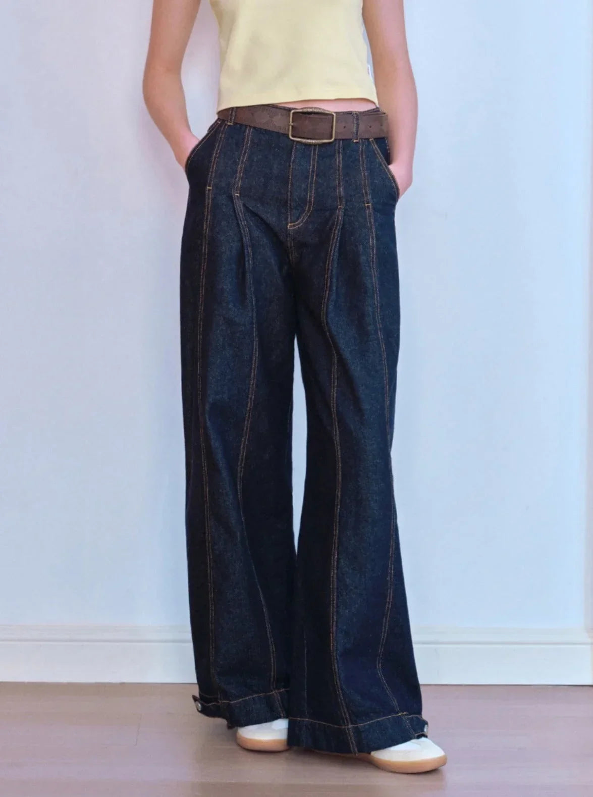 Versatile Casual Loose Denim Pants