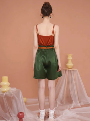 Versatile Casual Rabbit Embroidery Shorts