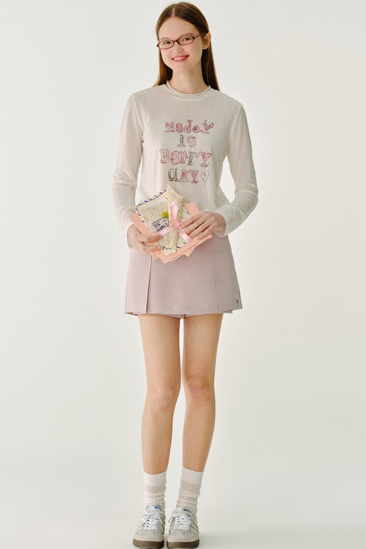Versatile Double-Layered Shorts Skirt