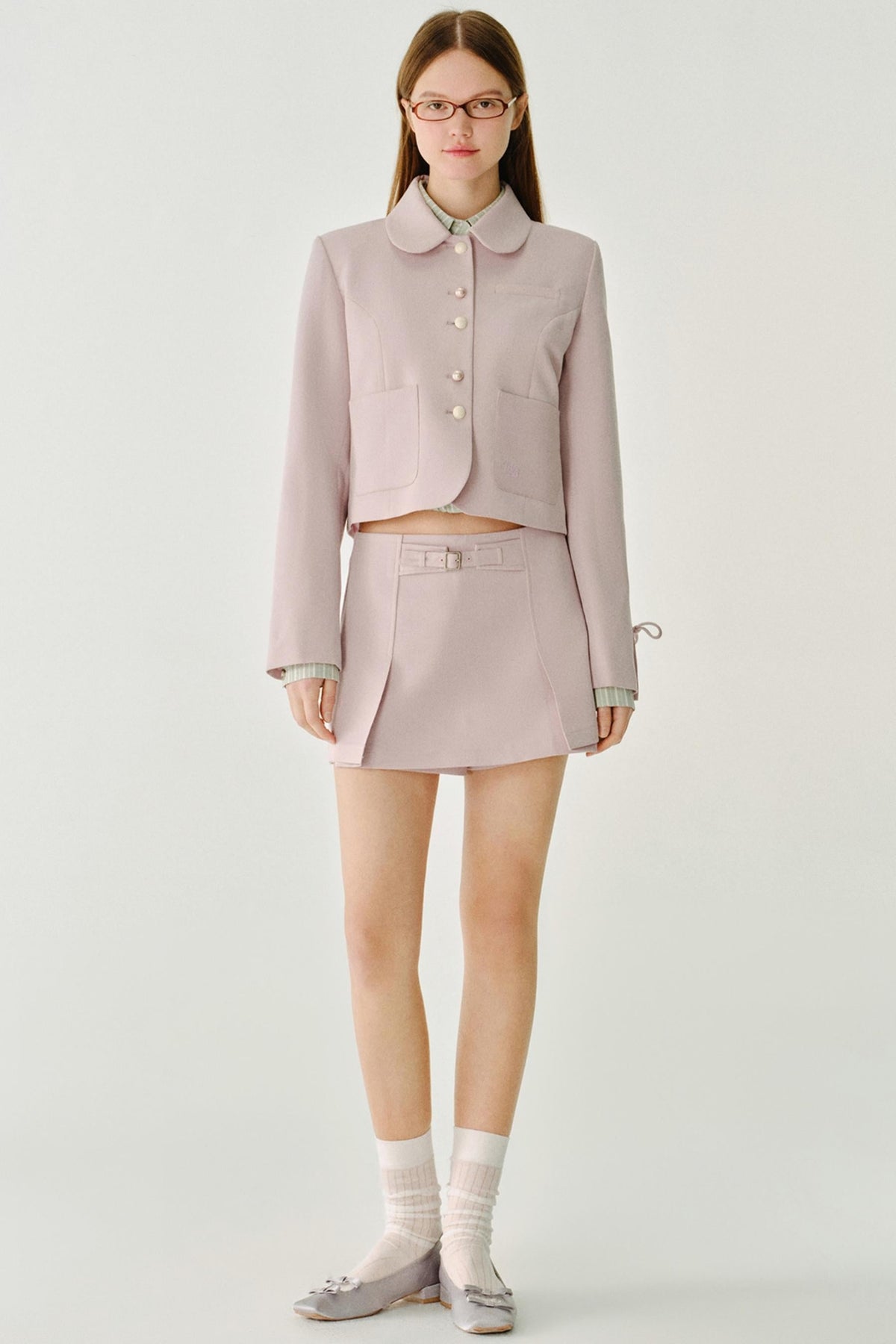 Versatile Double-Layered Shorts Skirt