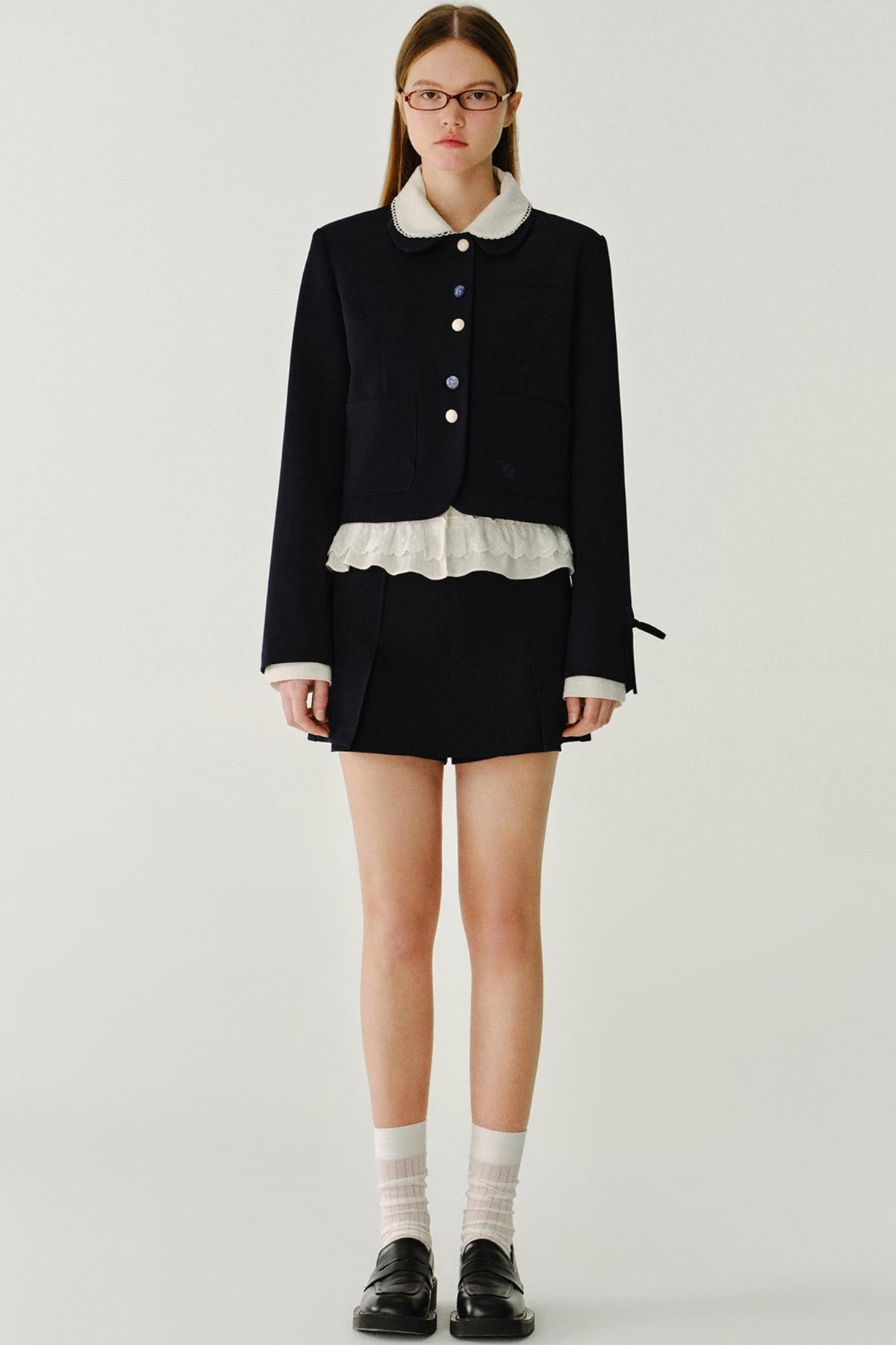 Versatile Double-Layered Shorts Skirt