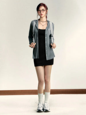 Versatile Knitted Slip Dress