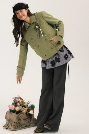 Versatile Lace-up Waist Skirt