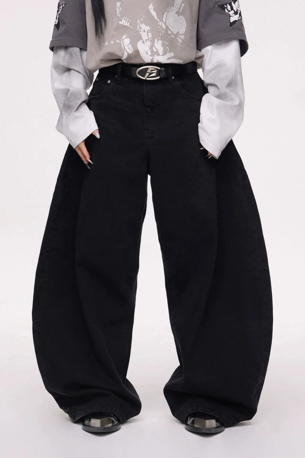 Versatile Loose Scimitar Pants