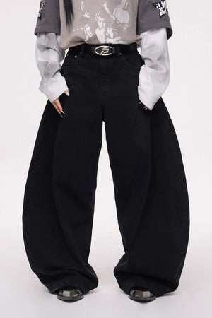 Versatile Loose Scimitar Pants