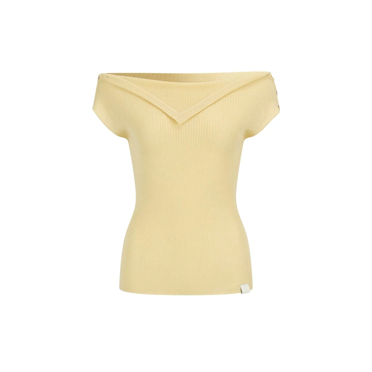 Versatile Off-Shoulder Knit Top