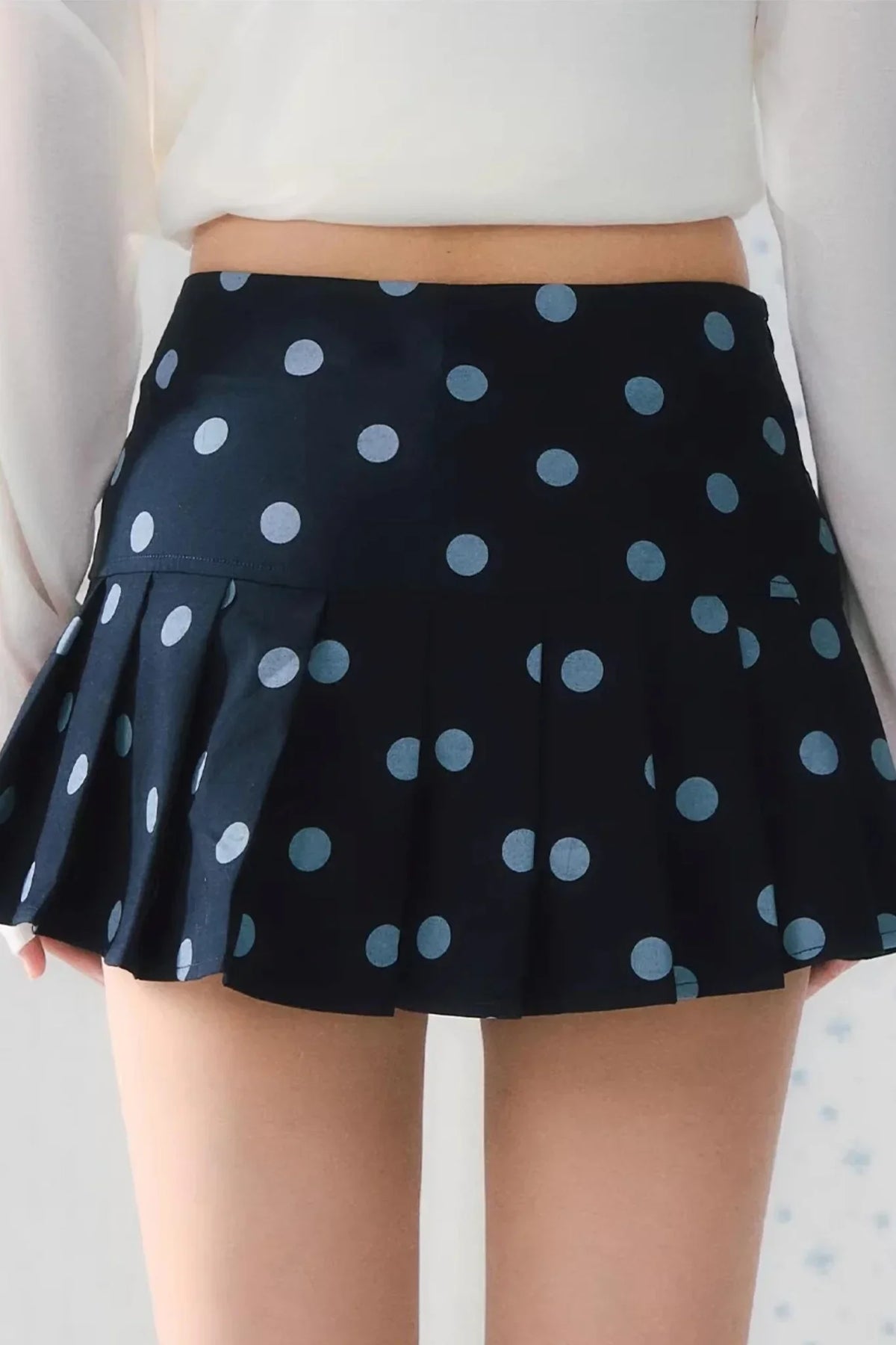 Versatile Polka Dot Skirt
