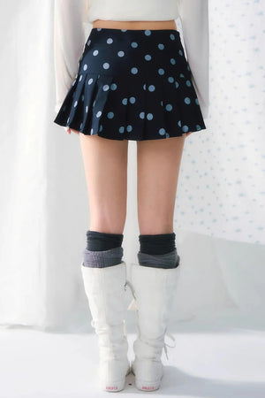 Versatile Polka Dot Skirt