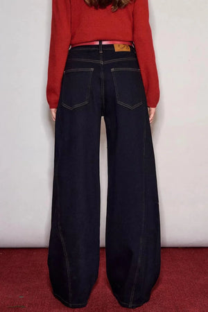 Versatile Red Scimitar Jeans