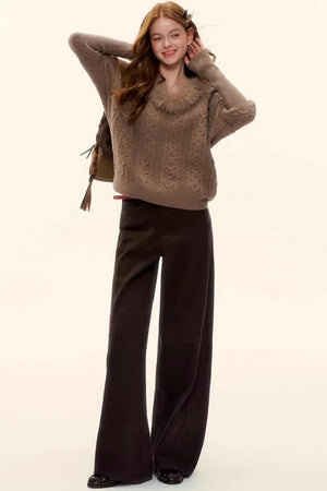 Versatile Red Scimitar Jeans