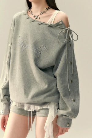 Versatile Skinny Streetwear Babes Top Set-Up