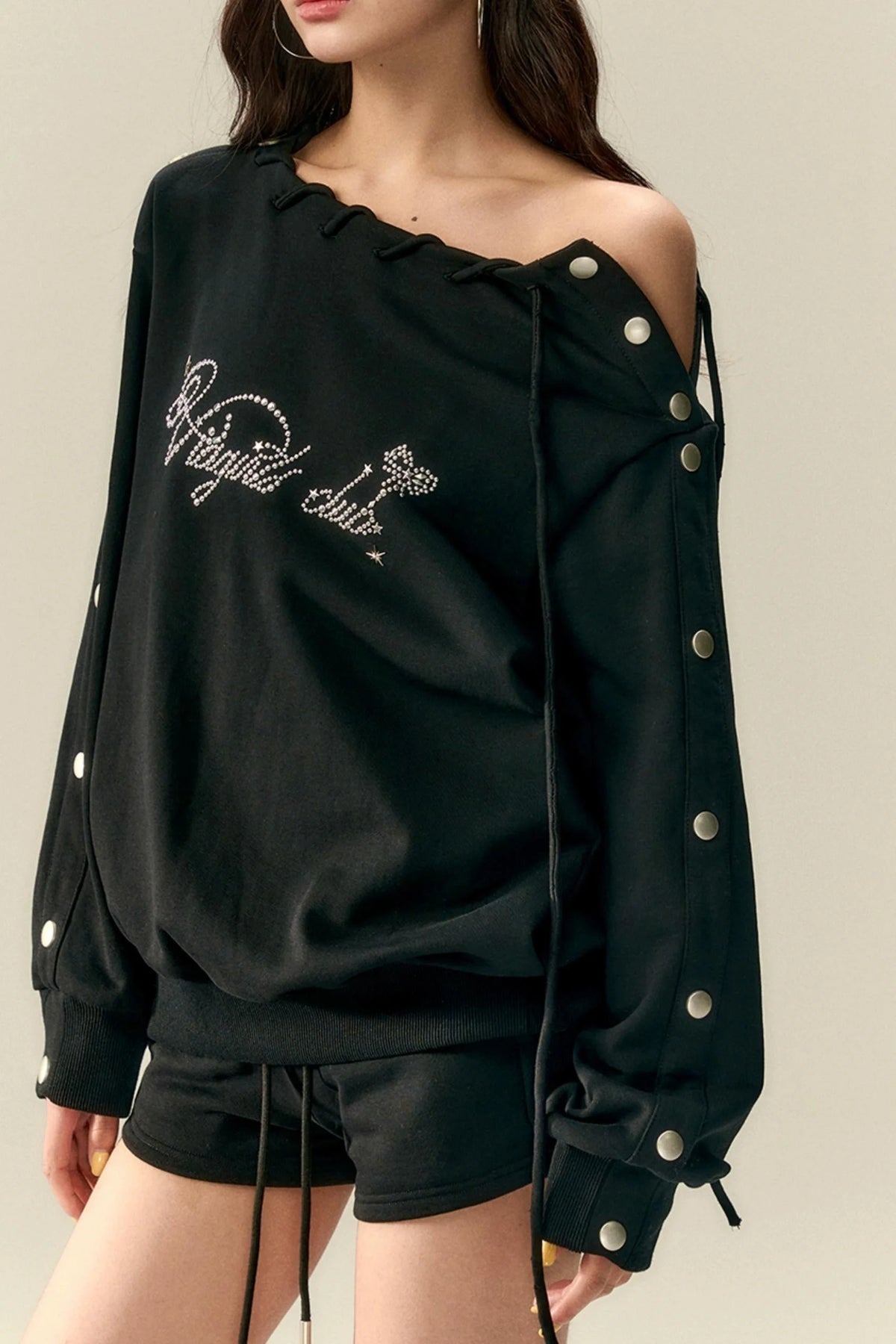 Versatile Skinny Streetwear Babes Top Set-Up