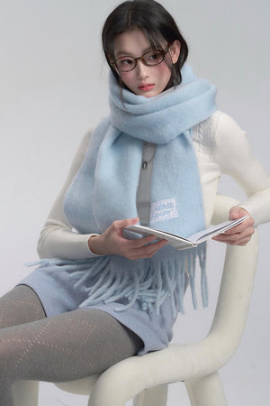 Versatile Tricolor Scarf