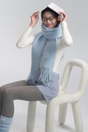 Versatile Tricolor Scarf