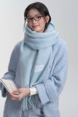 Versatile Tricolor Scarf
