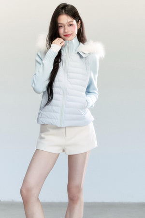 Versatile Tweed A-Line Shorts