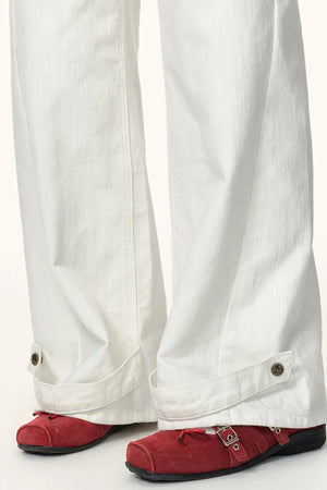 Versatile Winter Denim Pants