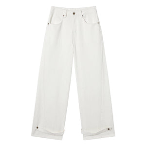 Versatile Winter Denim Pants