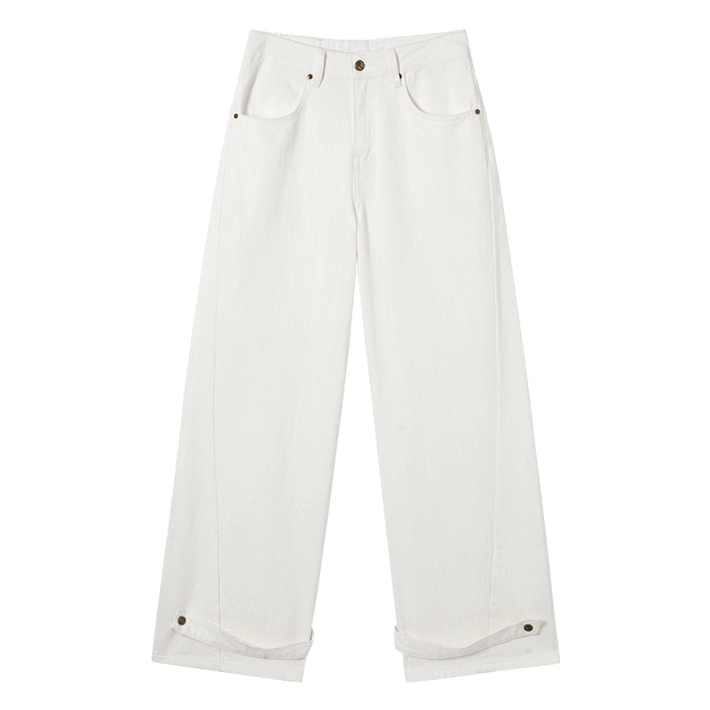 Versatile Winter Denim Pants