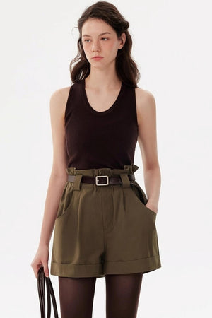Versatile Wool Sleeveless Base Top