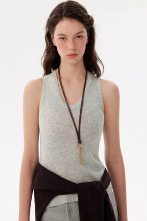 Versatile Wool Sleeveless Base Top