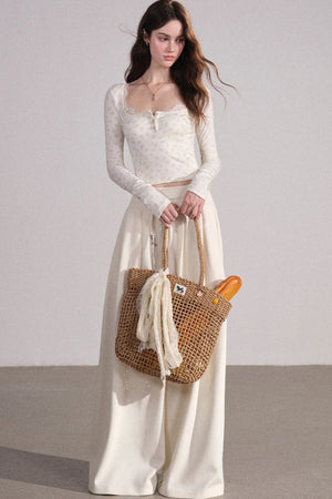 Vest Cardigan And Dress Pants Set-Up