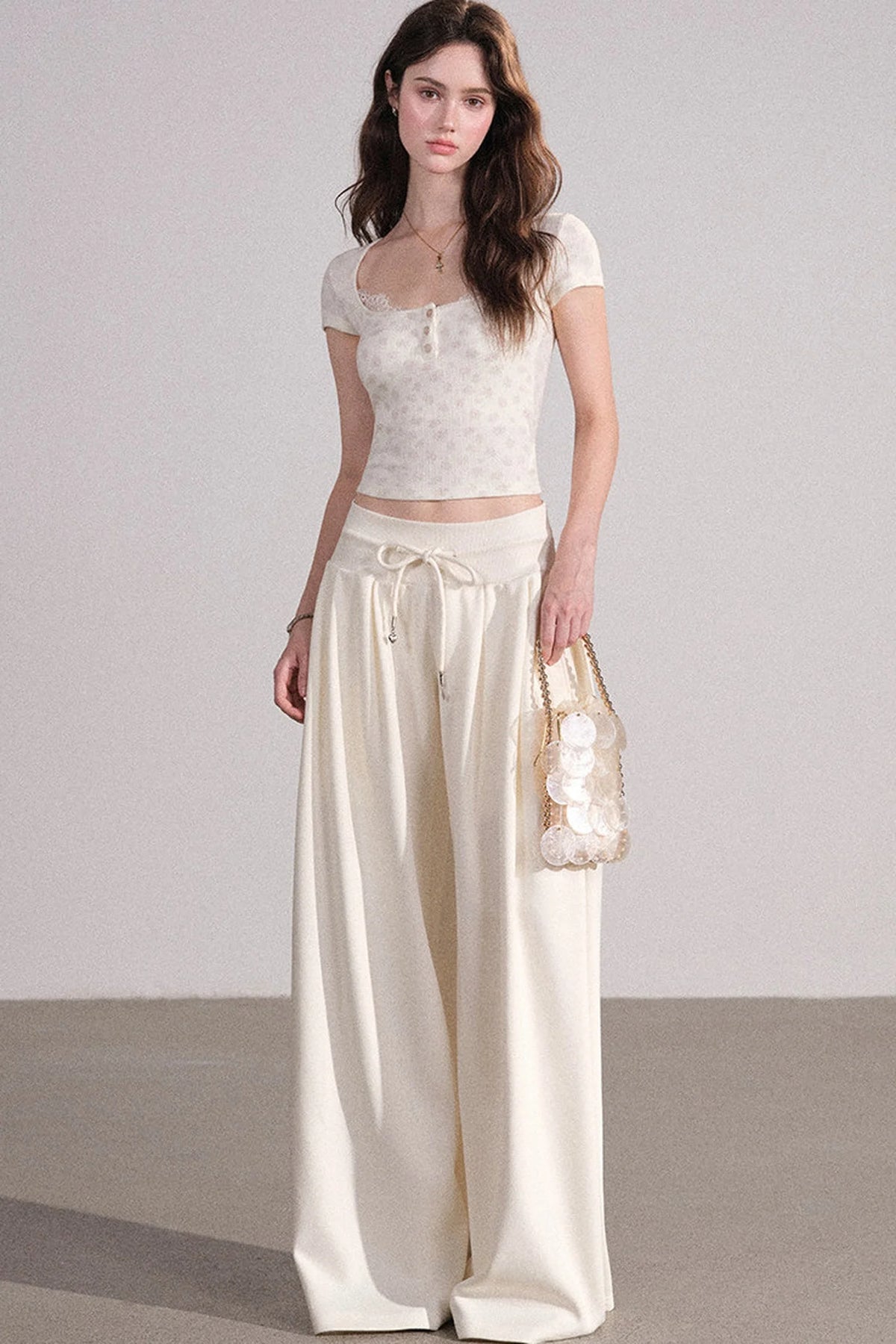 Vest Cardigan And Dress Pants Set-Up