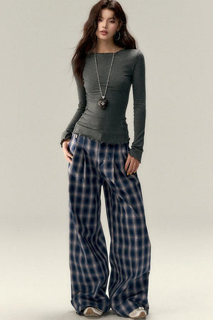 Viapitti Wavy Edge Layered T-Shirt Set-Up