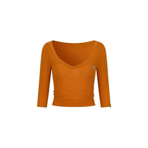 Viapitti Wool Silk V-Neck T-Shirt