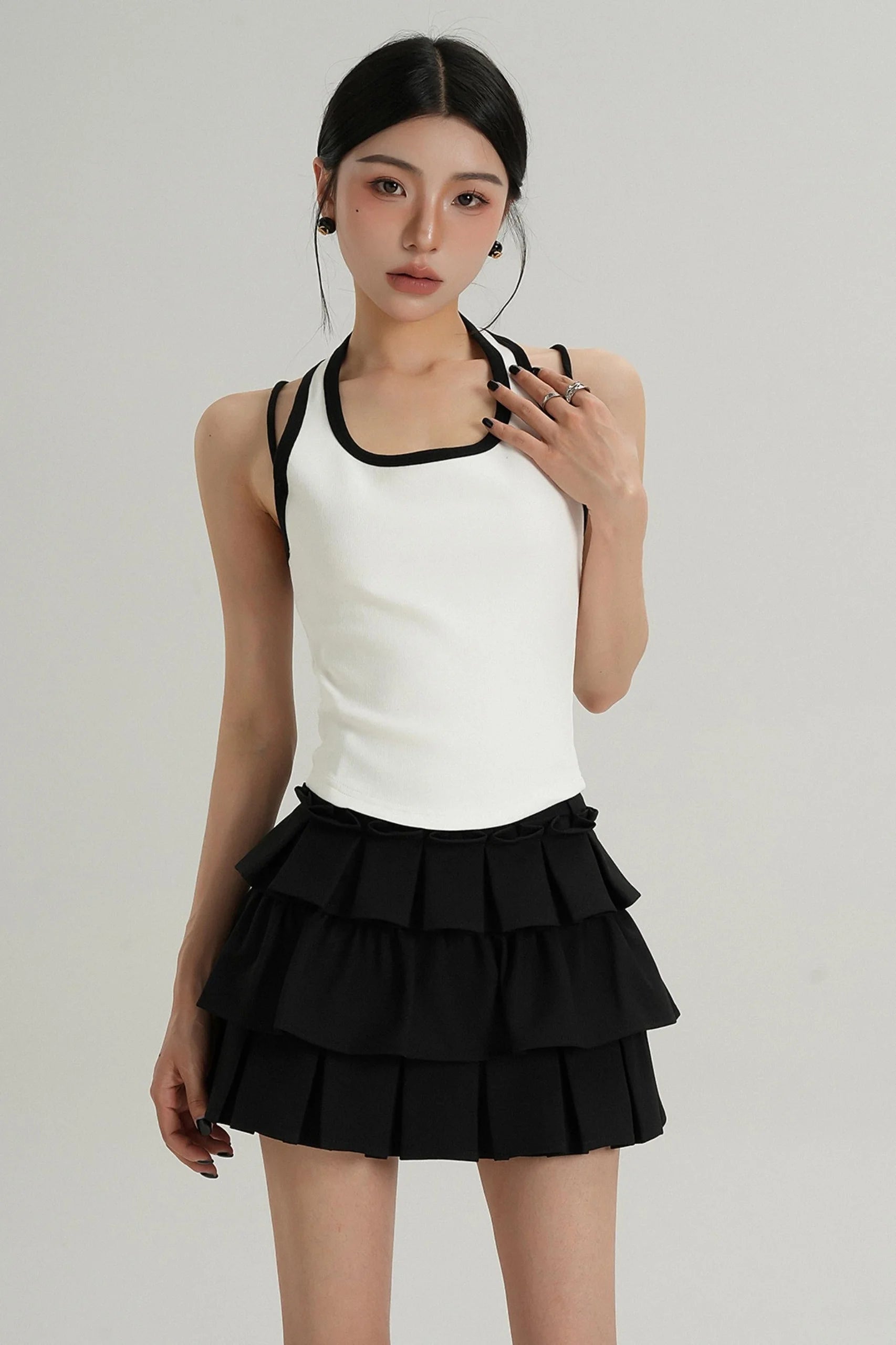 Vibrant Chic Crop Top