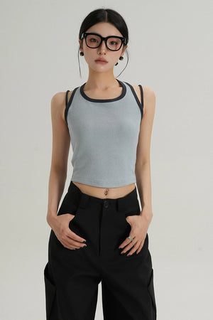 Vibrant Chic Crop Top
