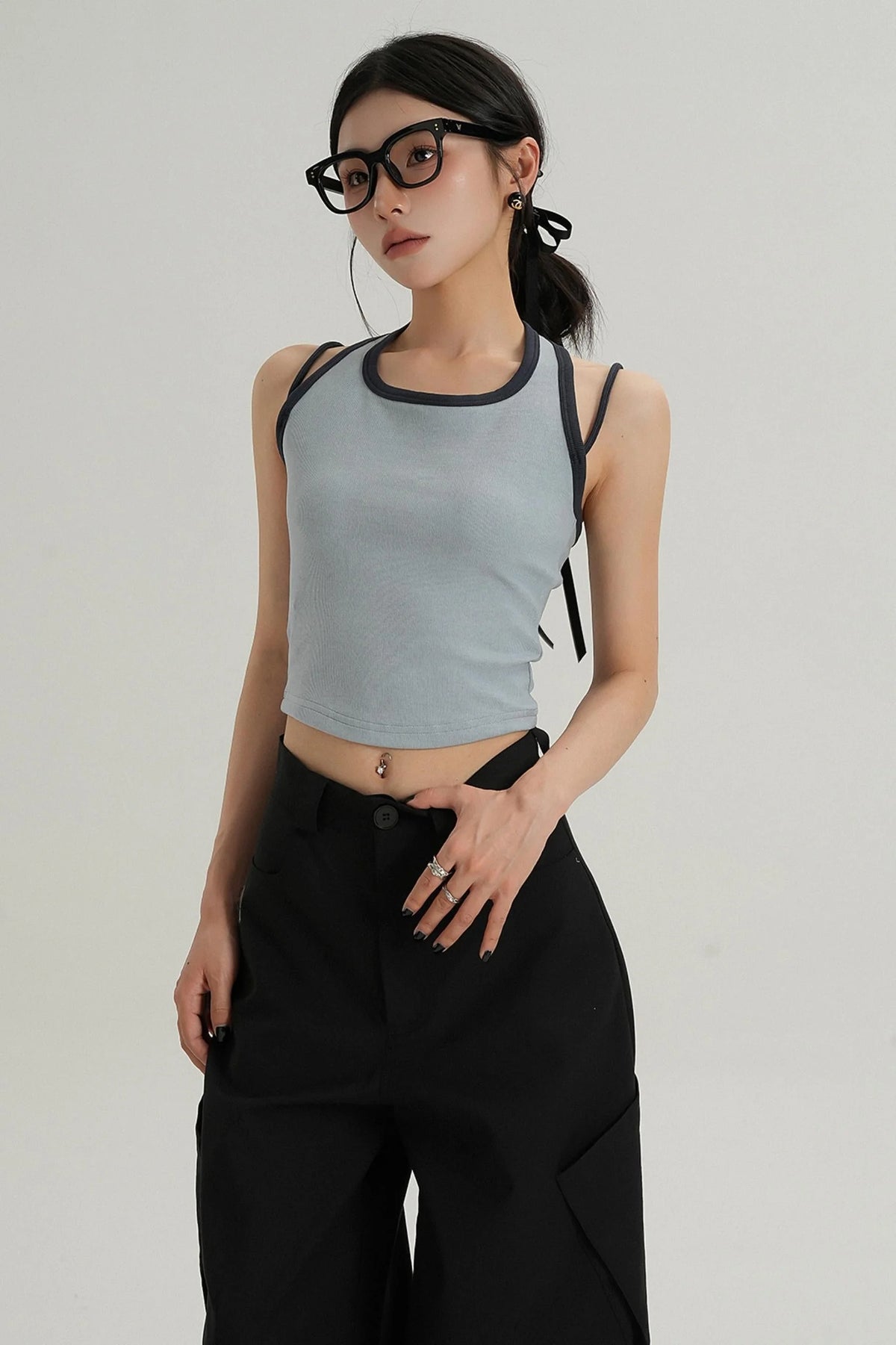 Vibrant Chic Crop Top