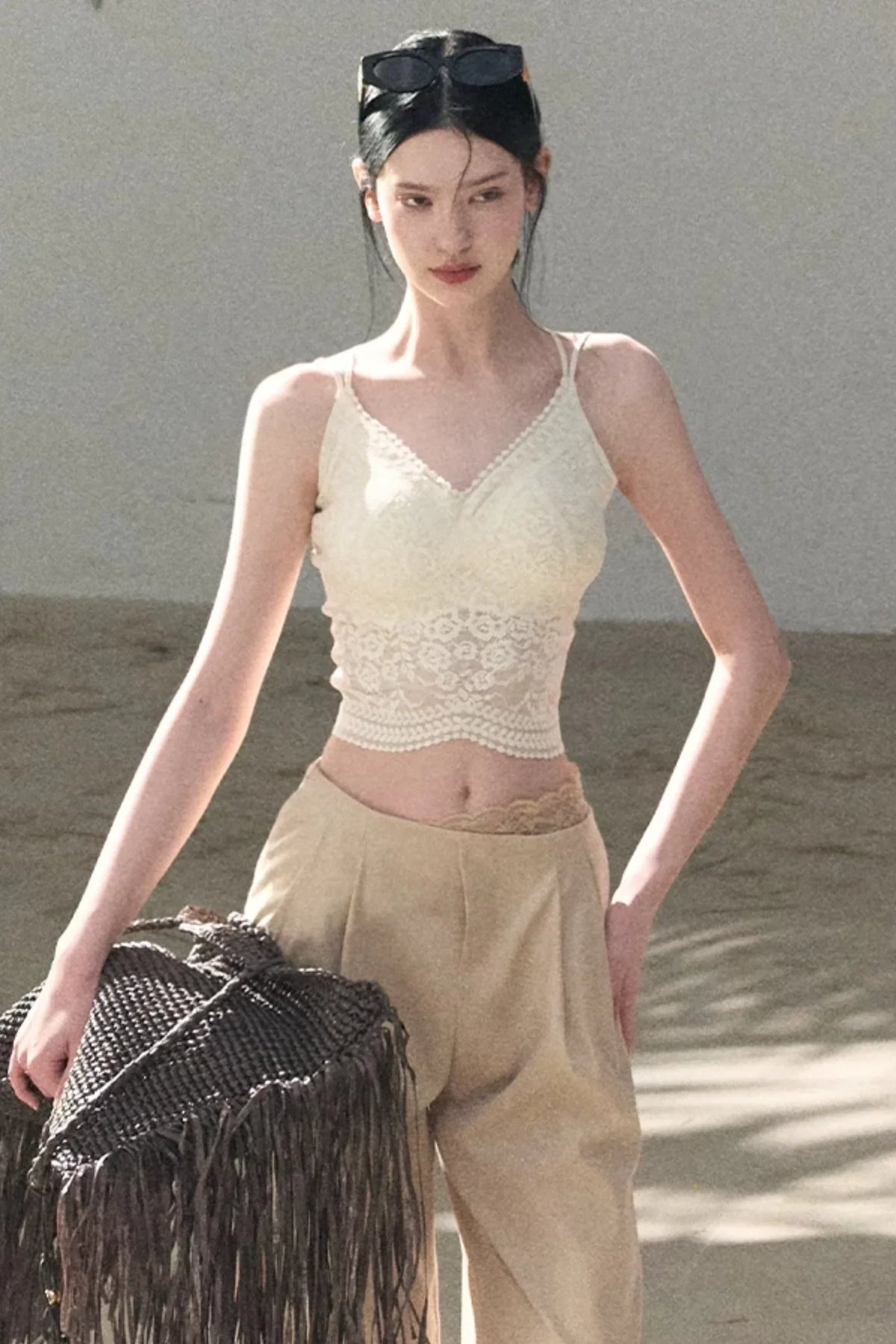 Vine Lace Camisole Vest