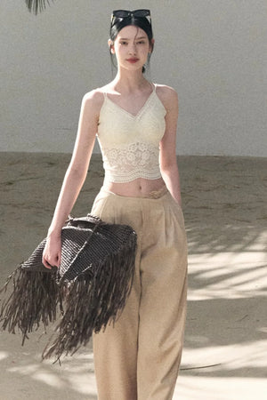 Vine Lace Camisole Vest