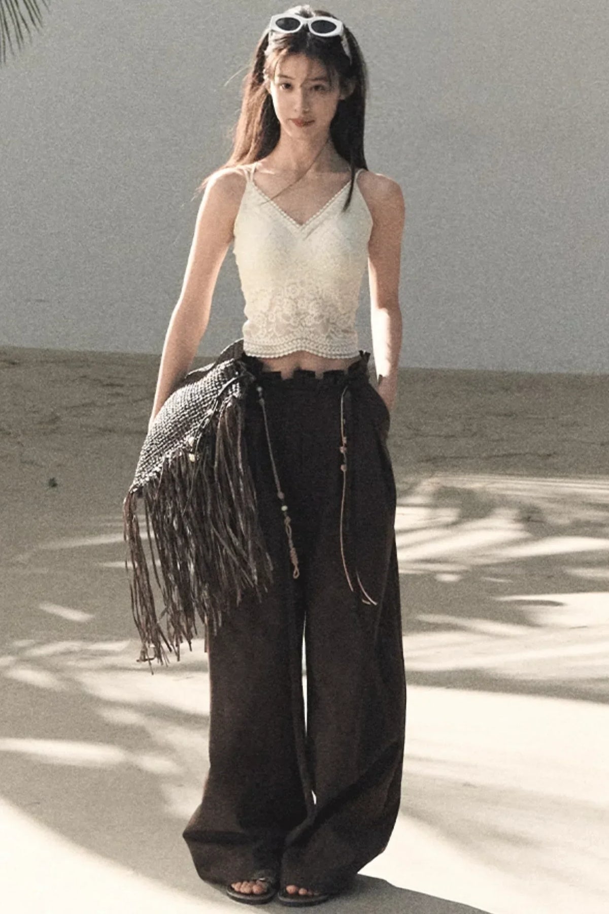 Vine Lace Camisole Vest