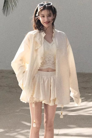 Vine Lace Camisole Vest