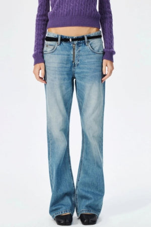 Vintage Blue Bootcut Jeans
