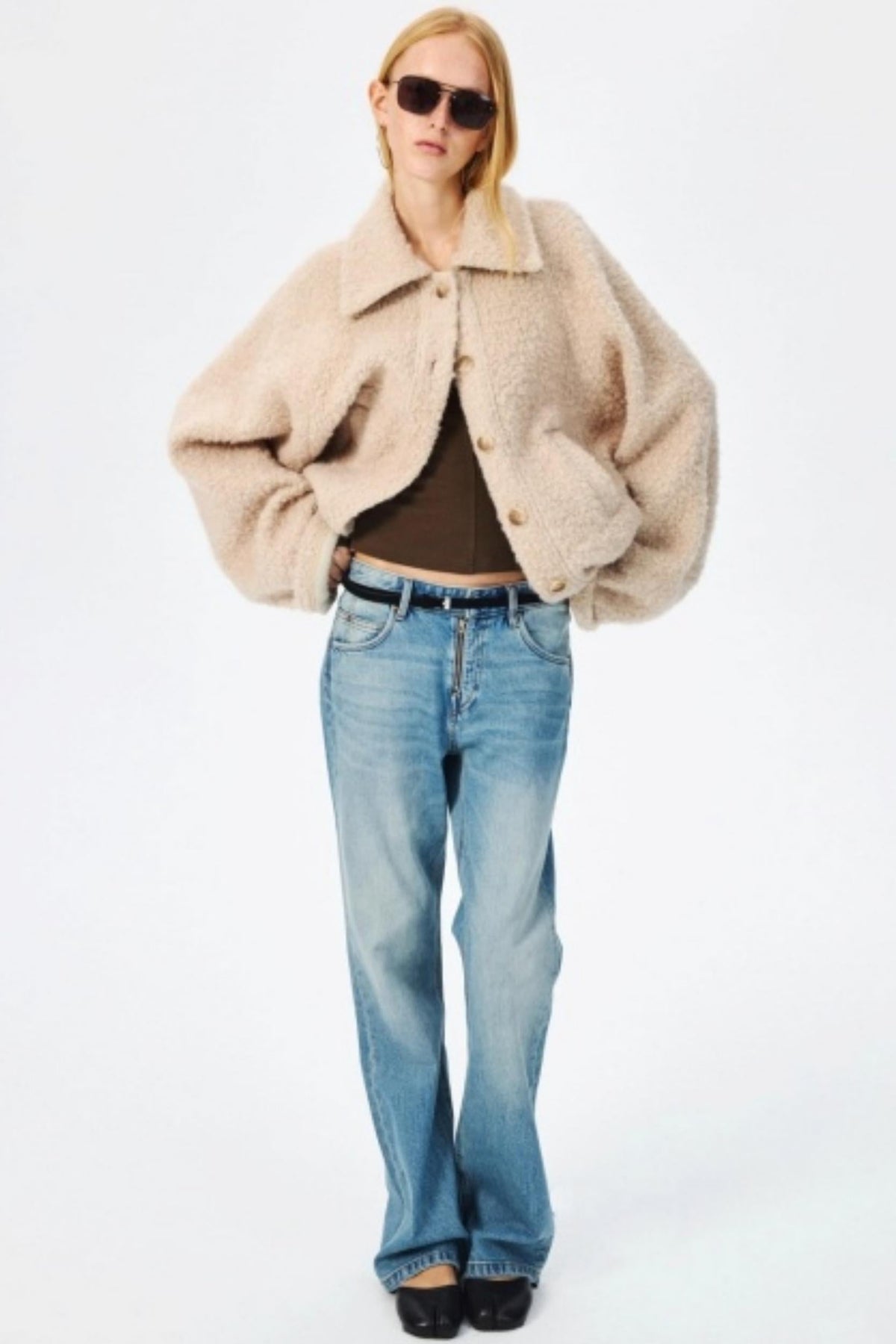 Vintage Blue Bootcut Jeans