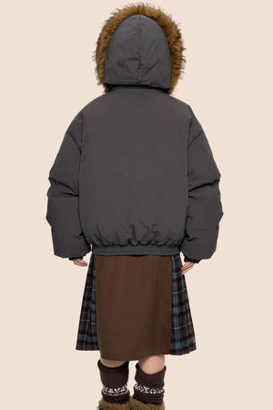 Vintage Cargo Down Jacket